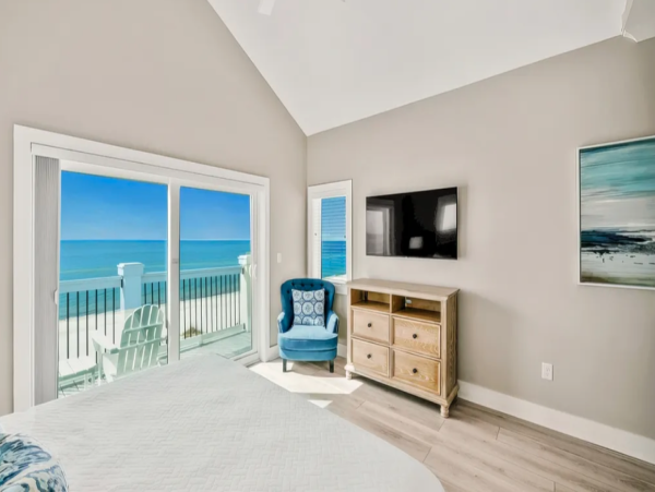 Luxurious Port St. Joe Beach Rental Six Bedroom Home with Pool & Beach Access